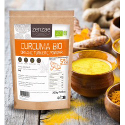 Curcuma bio 5% curcumine - 200g Zenzae